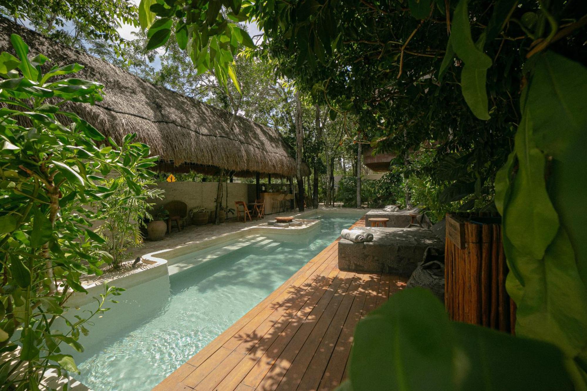 Zereno Tulum Beach Club Access Bagian luar foto